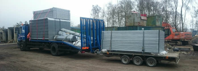 tree protection fencing delivery